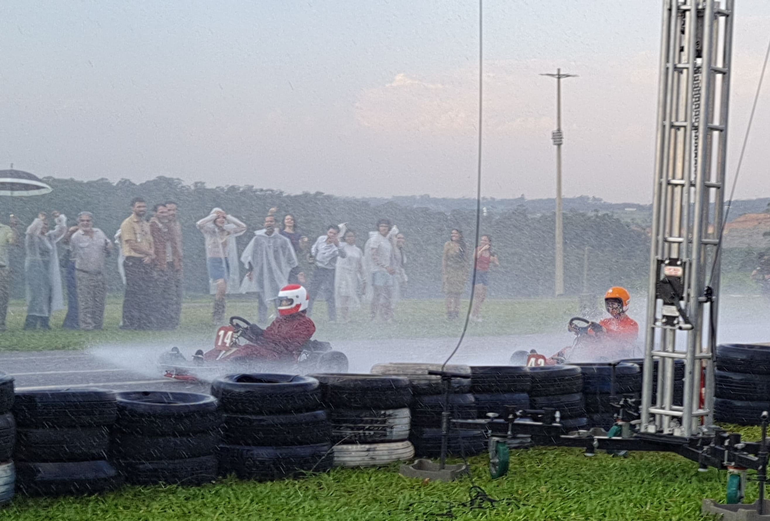 Série Senna - Filmagem